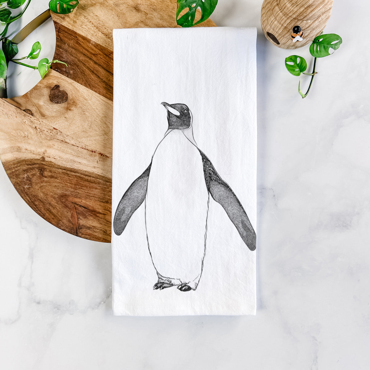 Emperor Penguin - Aptenodytes forsteri Tea Towel