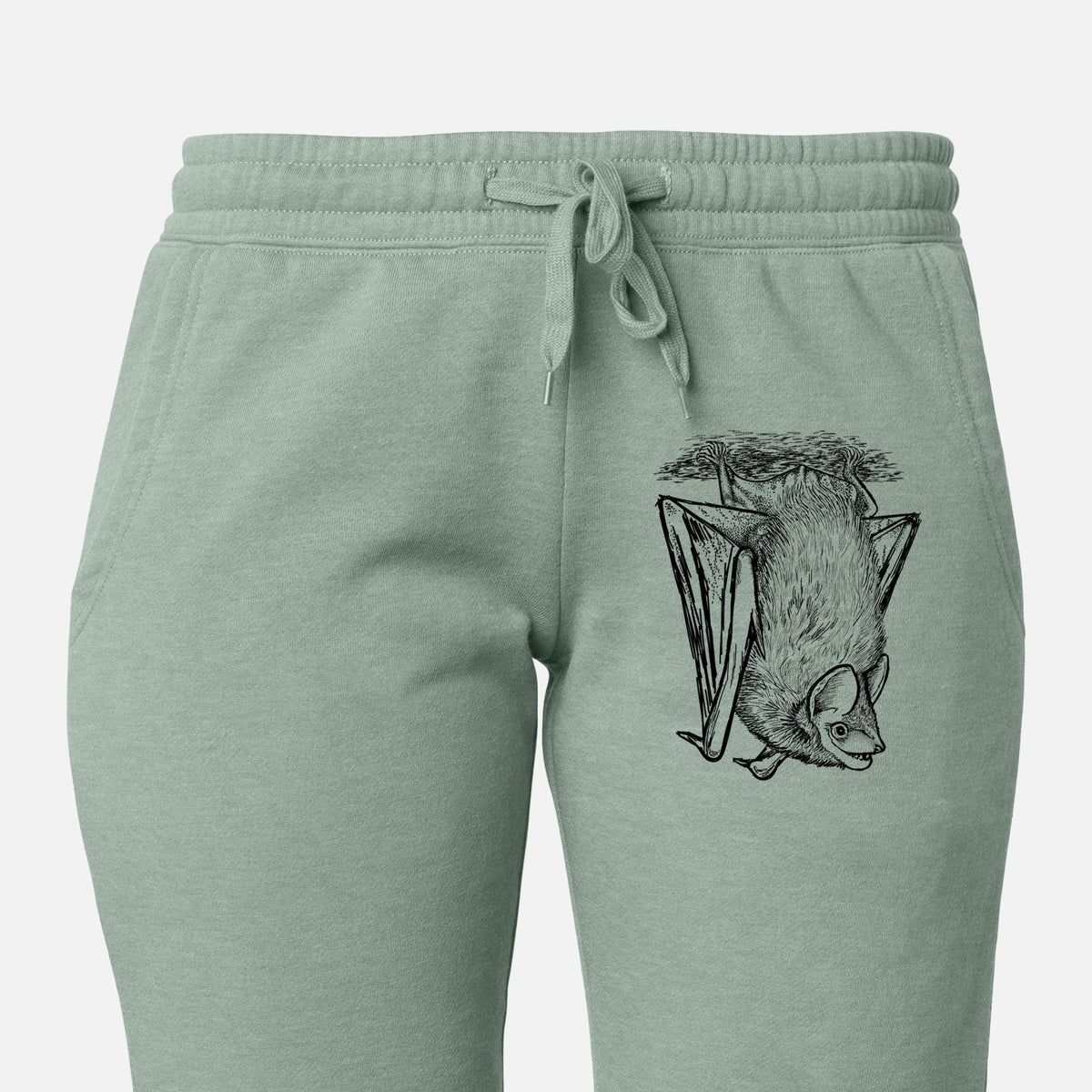 Eptesicus fuscus - Big Brown Bat - Women's Cali Wave Jogger Sweatpants