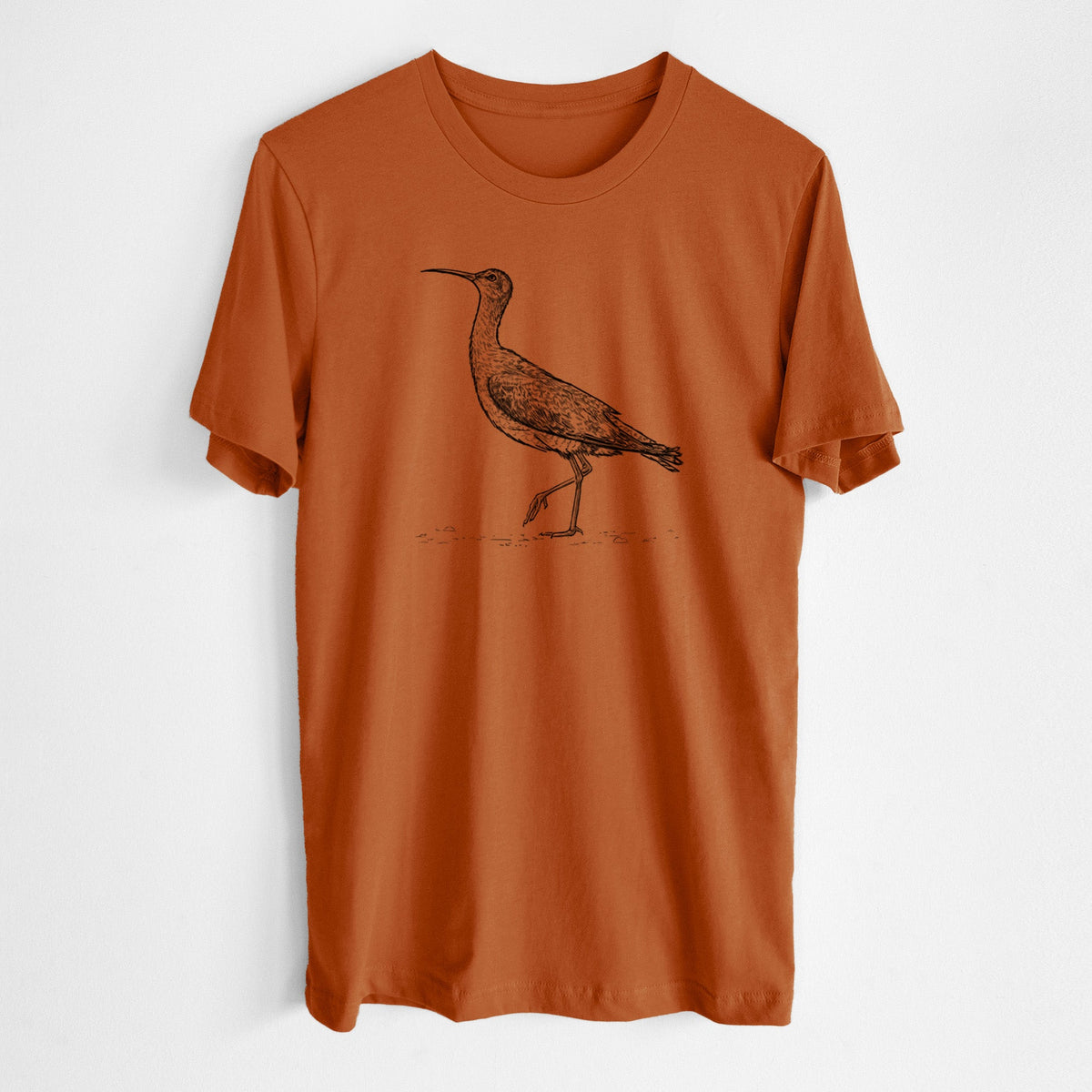 Eskimo Curlew - Numenius borealis - Lightweight 100% Cotton Unisex Crewneck