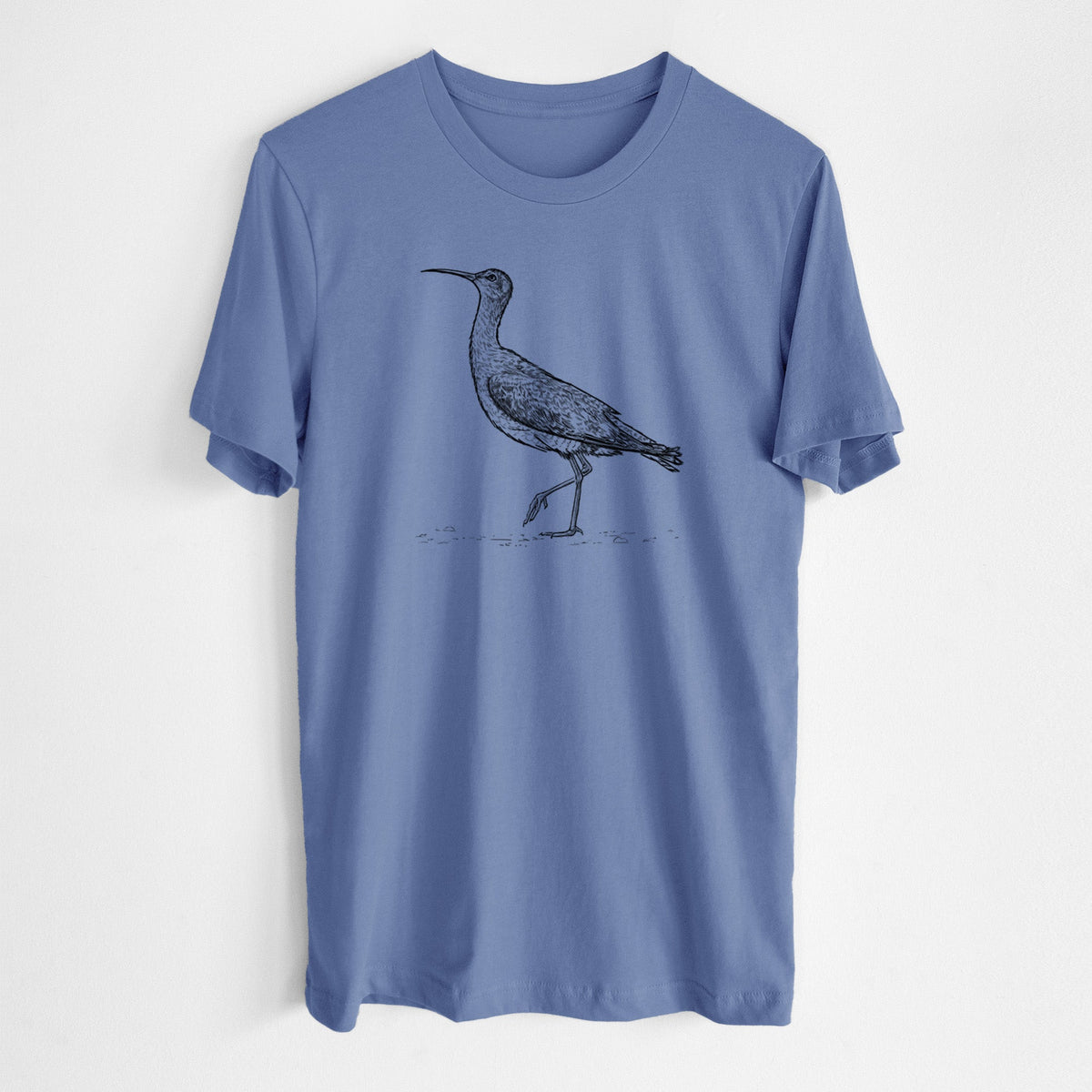 Eskimo Curlew - Numenius borealis - Lightweight 100% Cotton Unisex Crewneck