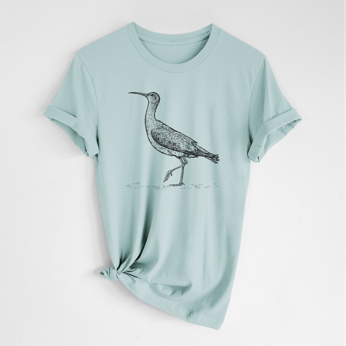 Eskimo Curlew - Numenius borealis - Lightweight 100% Cotton Unisex Crewneck