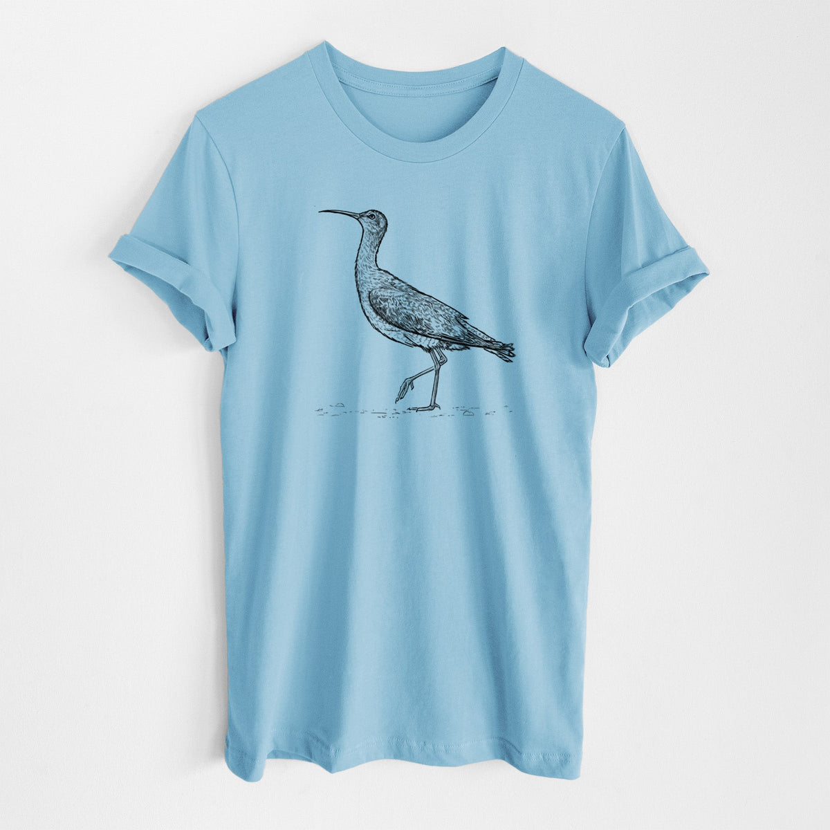 Eskimo Curlew - Numenius borealis - Lightweight 100% Cotton Unisex Crewneck