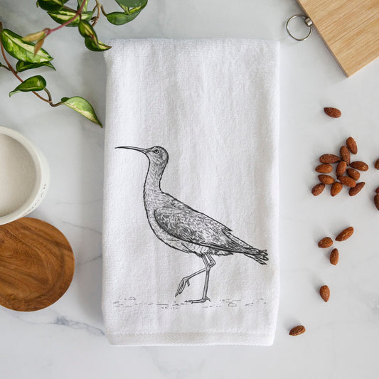 Eskimo Curlew - Numenius borealis Premium Decorative Hand Towel