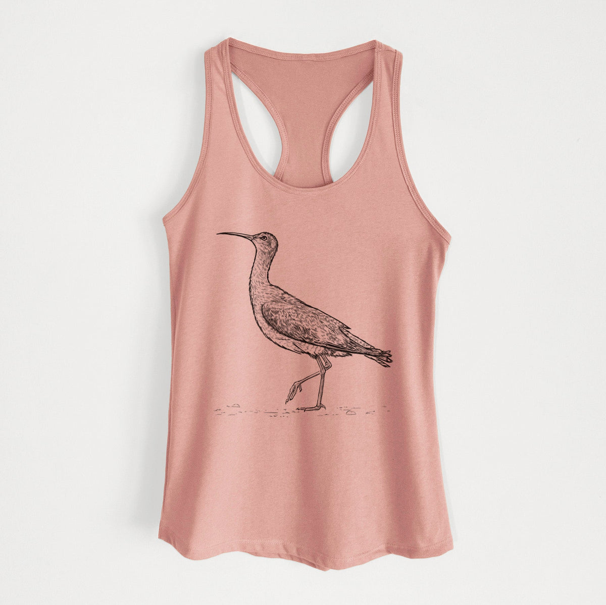 Eskimo Curlew - Numenius borealis - Women's Racerback Tanktop