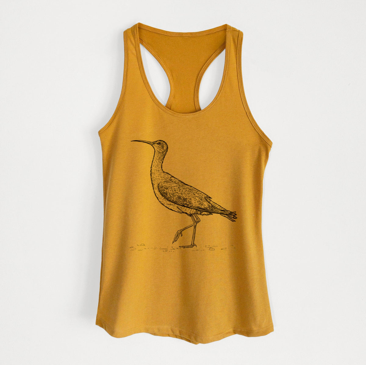 Eskimo Curlew - Numenius borealis - Women's Racerback Tanktop