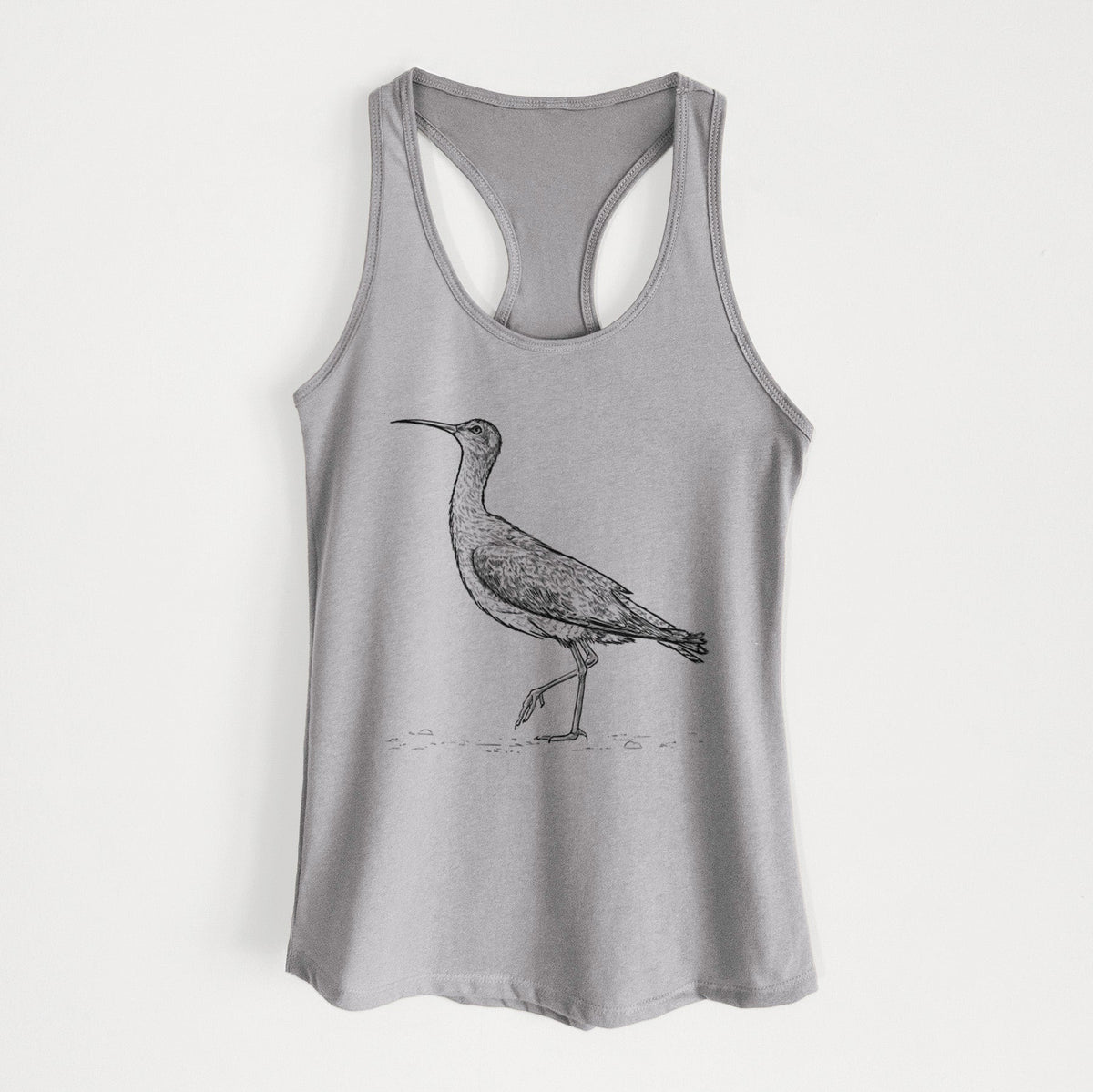Eskimo Curlew - Numenius borealis - Women's Racerback Tanktop