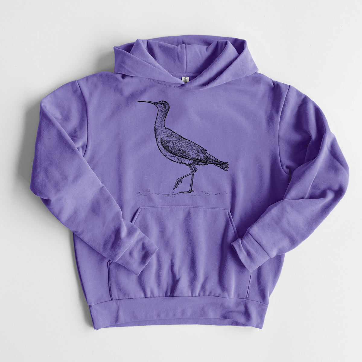 Eskimo Curlew - Numenius borealis  - Statement Midweight Hoodie