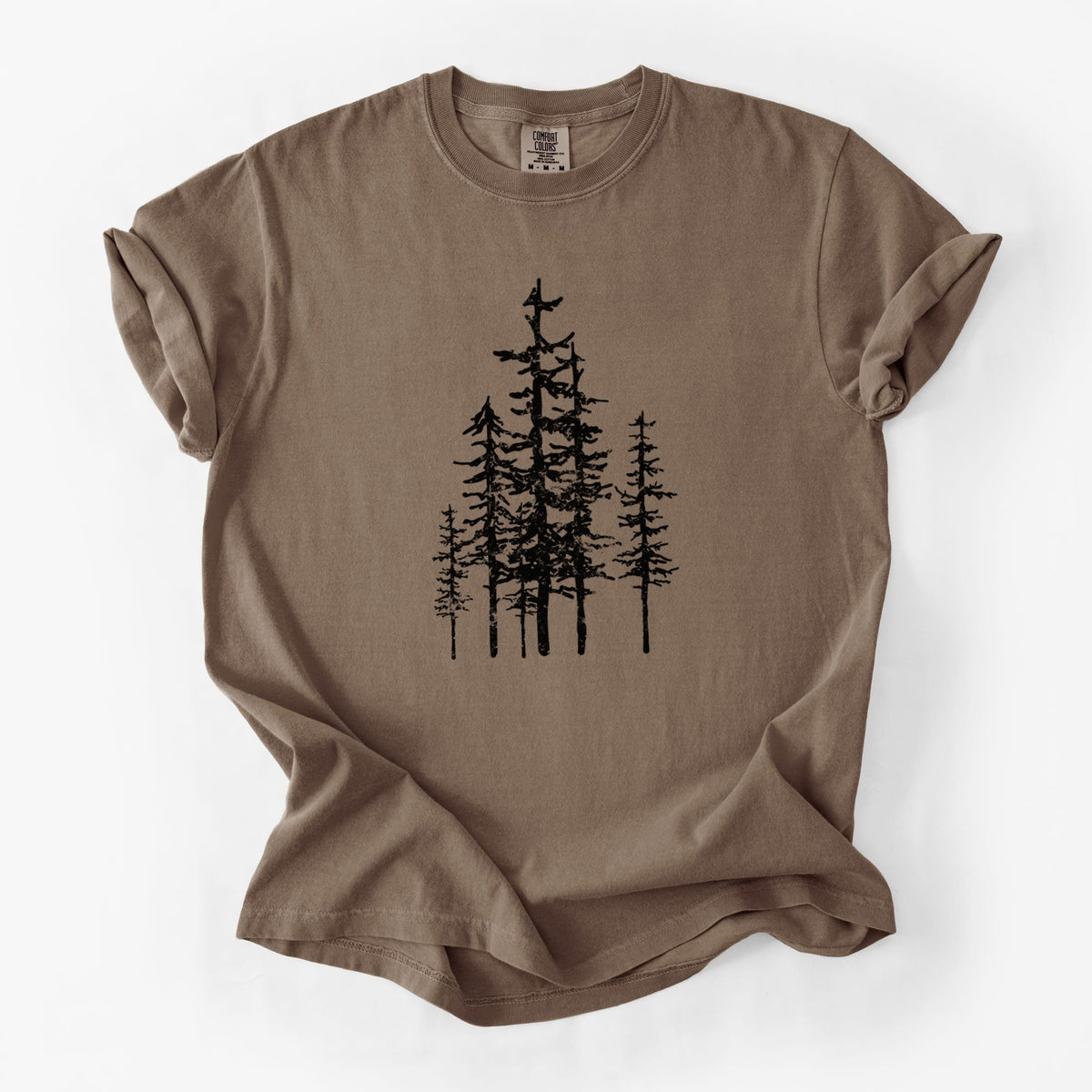 Evergreen Trees - Unisex Comfort Colors Garment-Dyed Heavyweight T-shirt