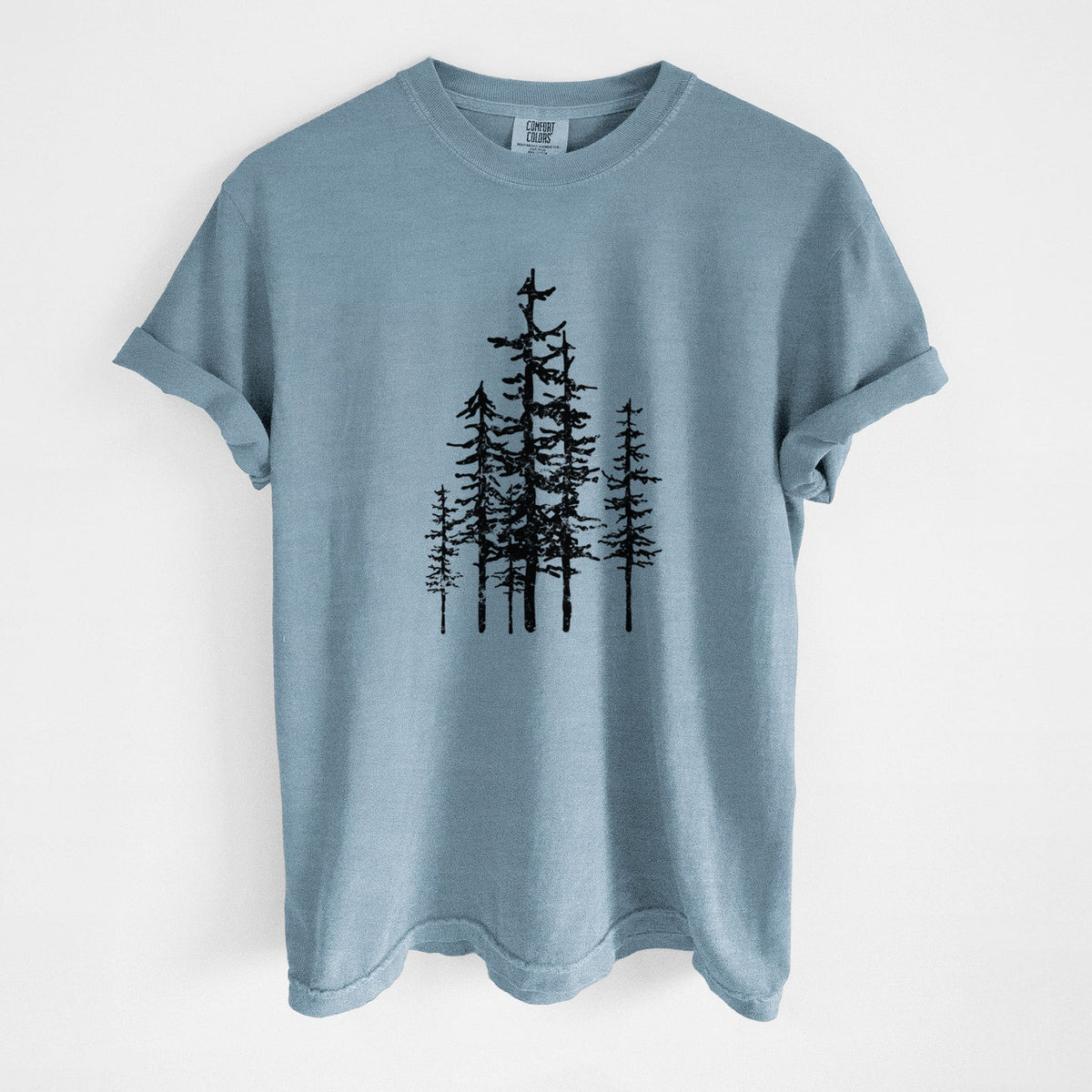 Evergreen Trees - Unisex Comfort Colors Garment-Dyed Heavyweight T-shirt