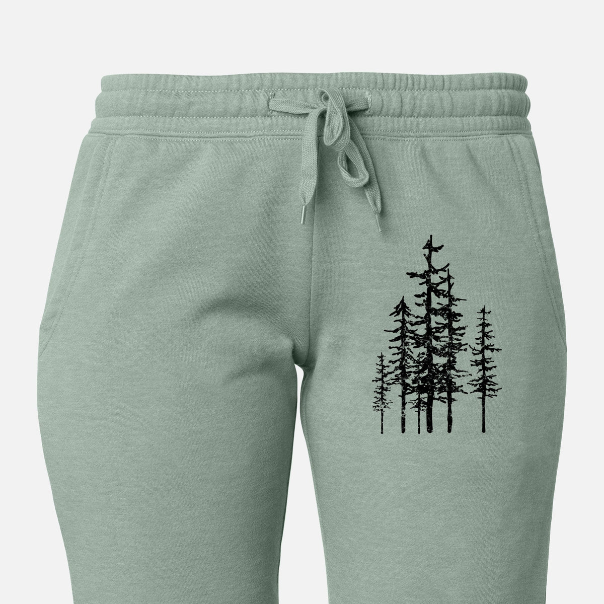Evergreen Trees - Women's Cali Wave Jogger Sweatpants