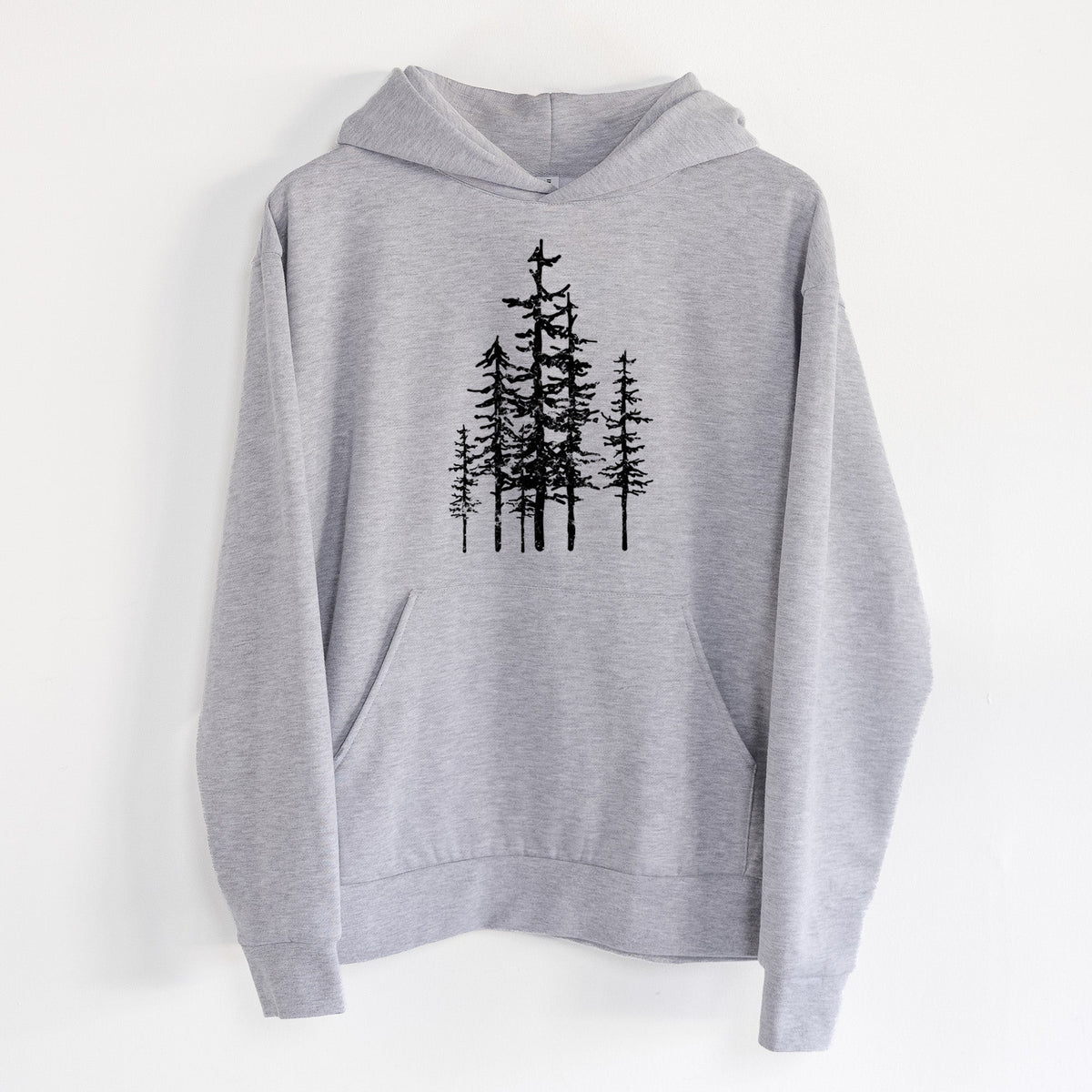 Evergreen Trees  - Statement Midweight Hoodie