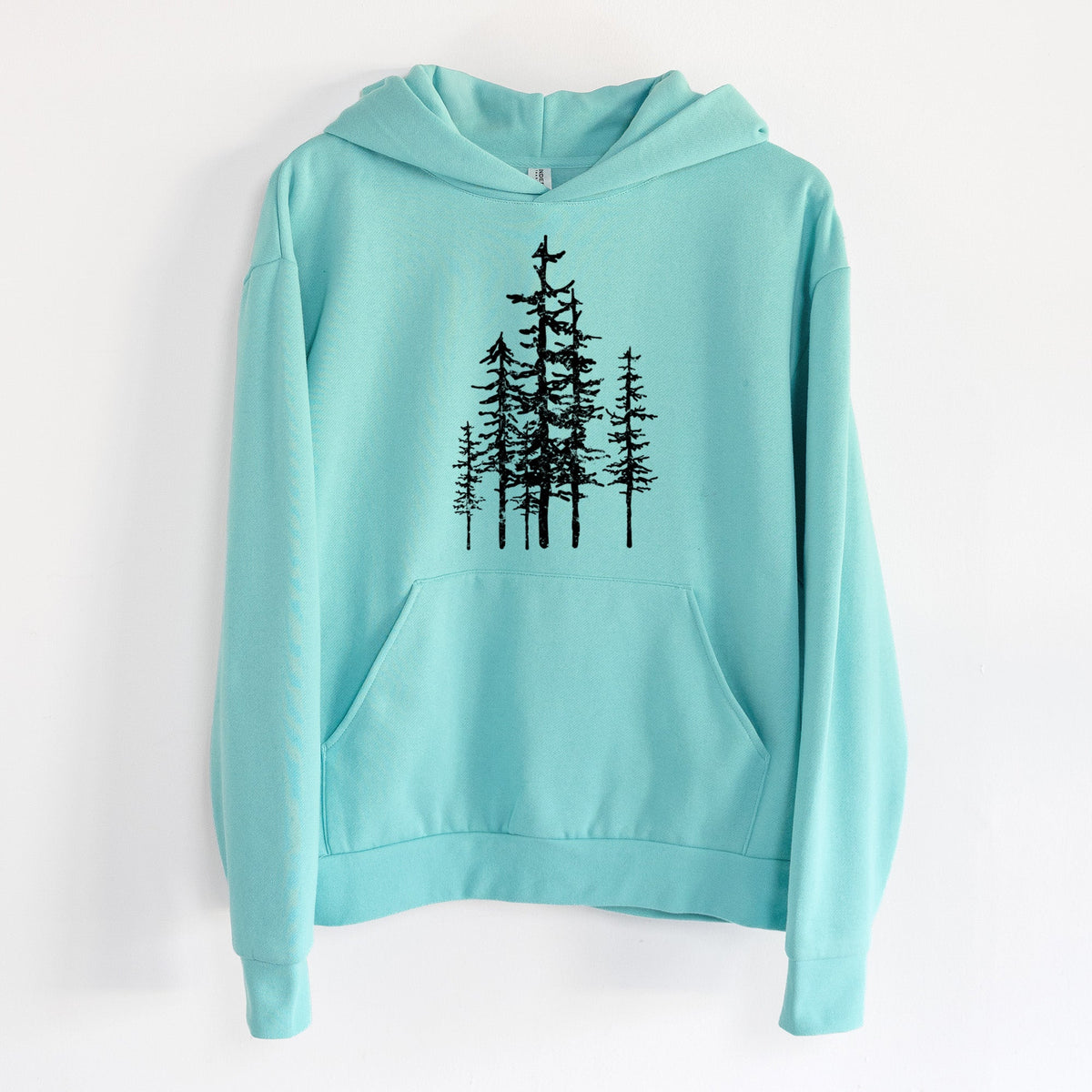 Evergreen Trees  - Statement Midweight Hoodie