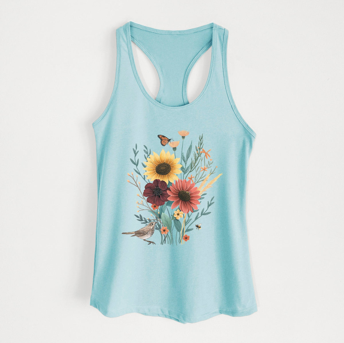 Fall Bouquet - Women's Racerback Tanktop