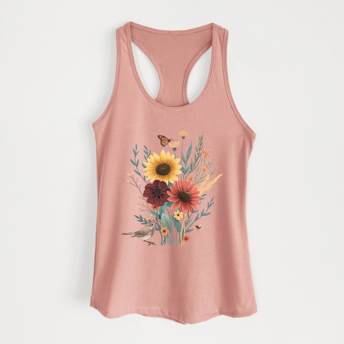 Fall Bouquet - Women's Racerback Tanktop