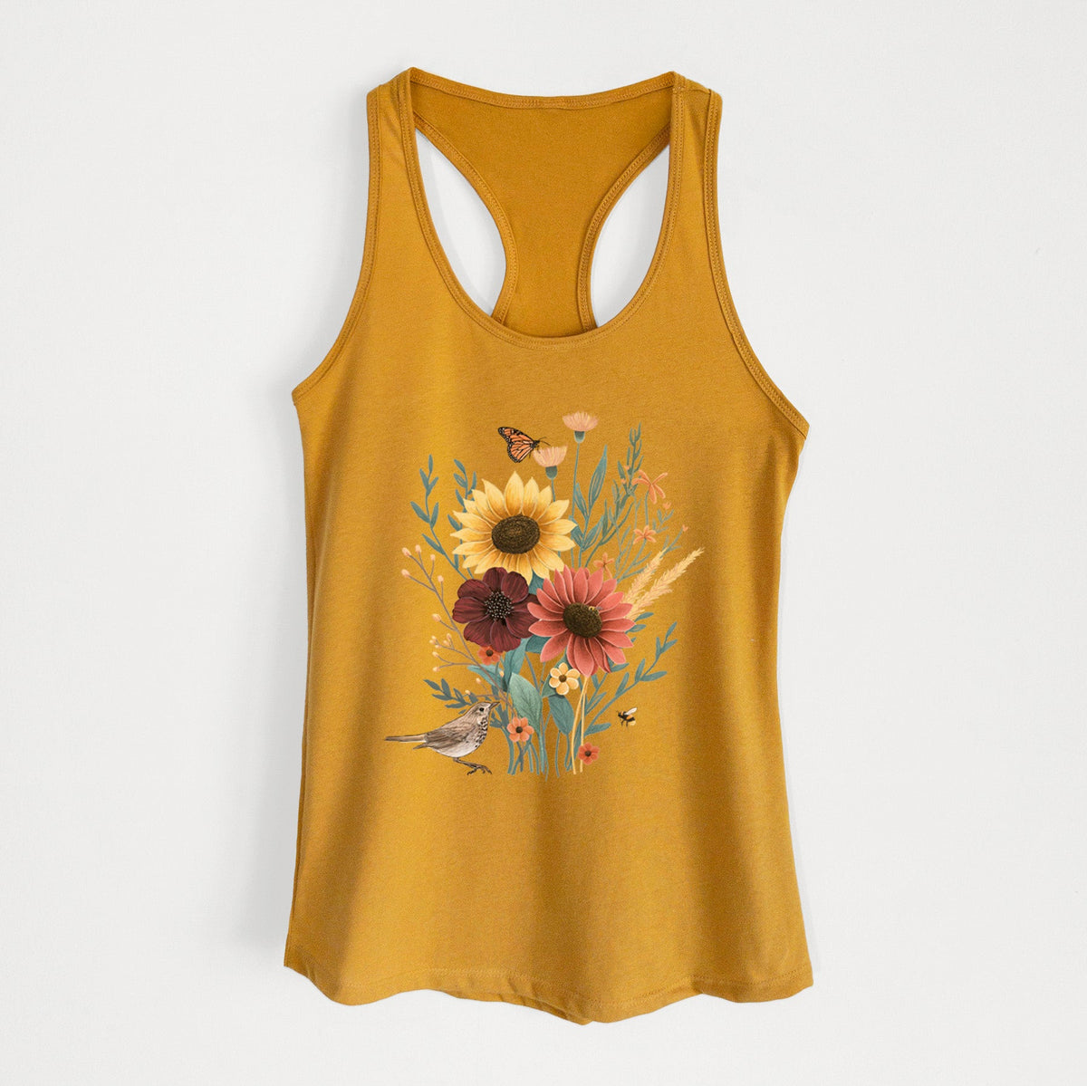 Fall Bouquet - Women's Racerback Tanktop