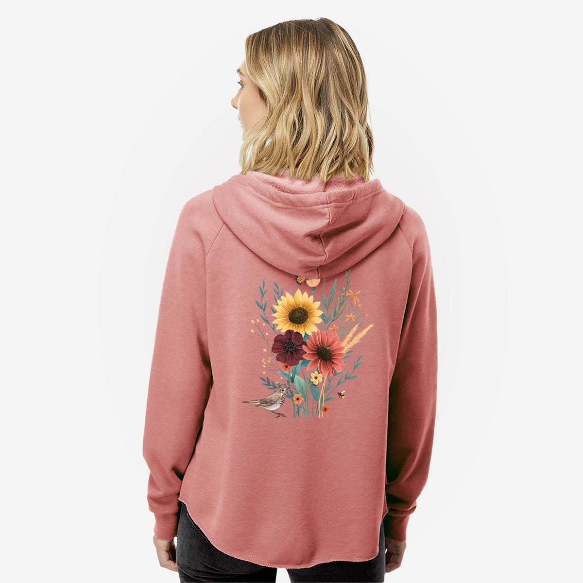 FallBouquet - Women's Cali Wave Zip-Up Sweatshirt