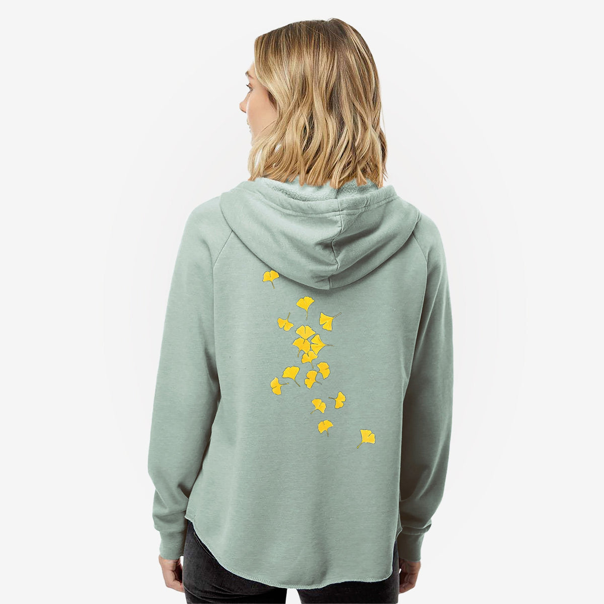 FallGinkgo - Women's Cali Wave Zip-Up Sweatshirt
