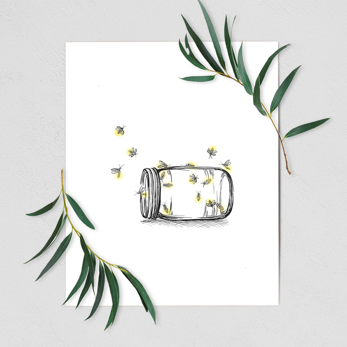 Summer Fireflies - Fine Art Print