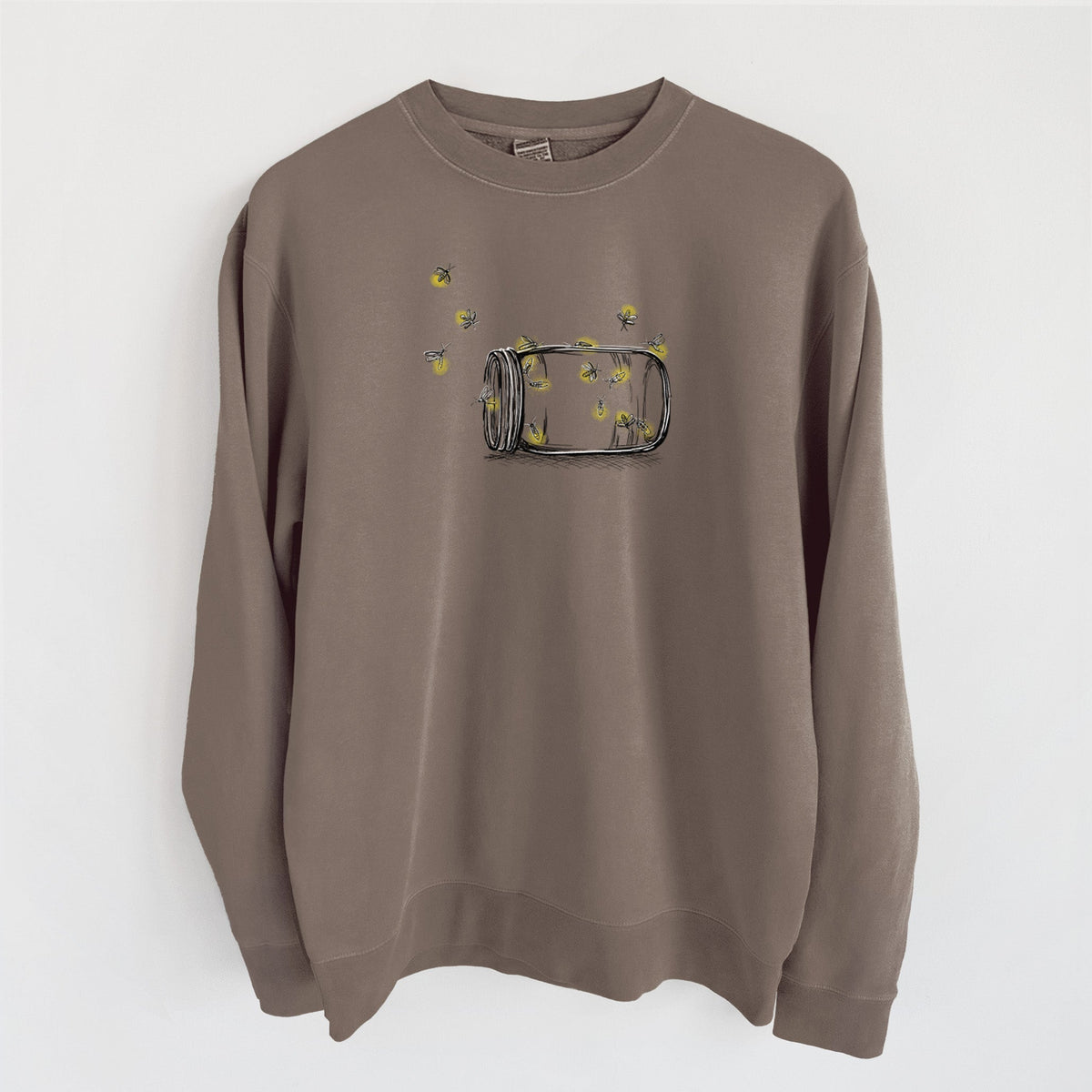Summer Fireflies - Unisex Pigment Dyed Crew Sweatshirt