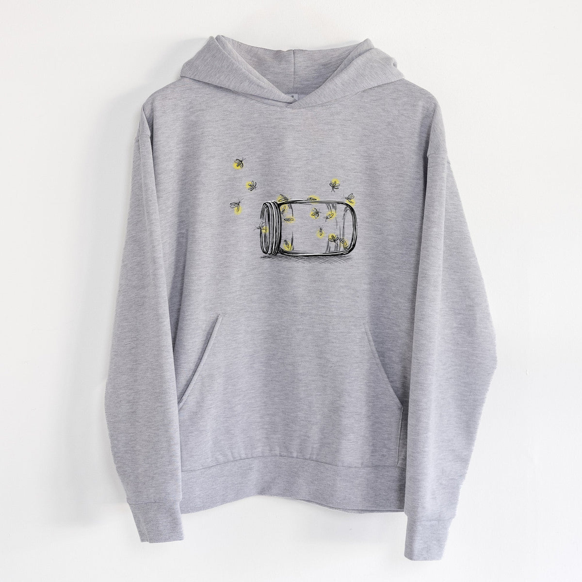 Summer Fireflies  - Statement Midweight Hoodie