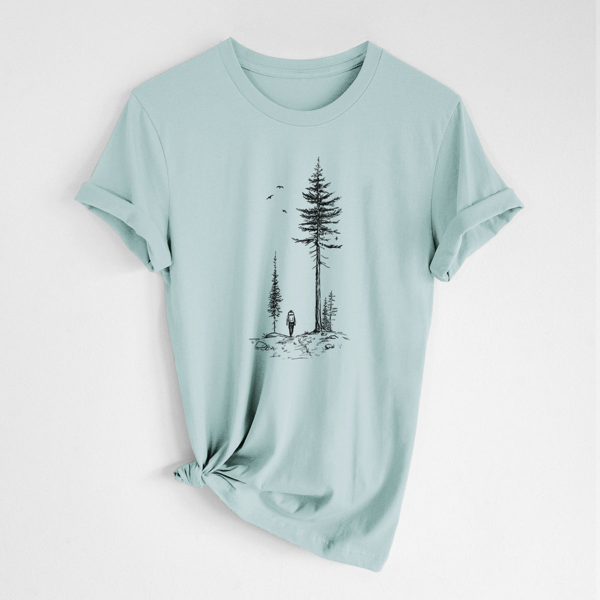 Forest Explorer - Lightweight 100% Cotton Unisex Crewneck