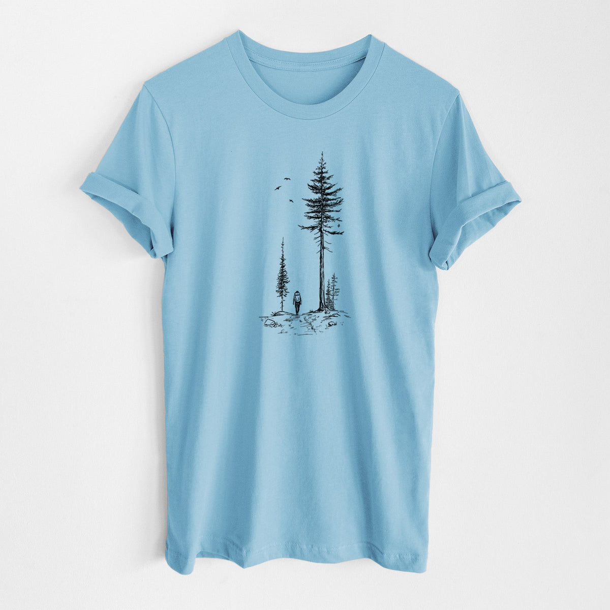 Forest Explorer - Lightweight 100% Cotton Unisex Crewneck