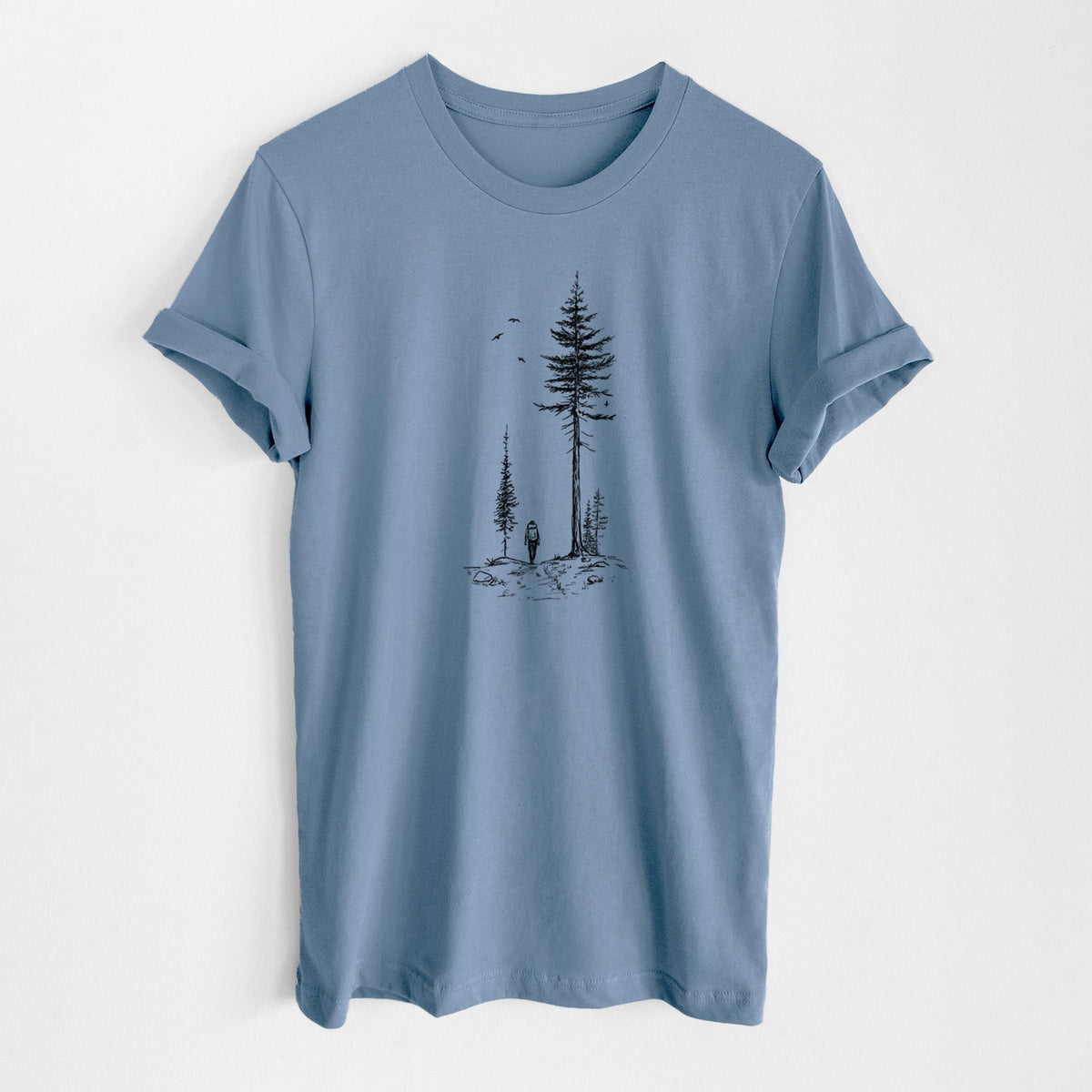 Forest Explorer - Lightweight 100% Cotton Unisex Crewneck