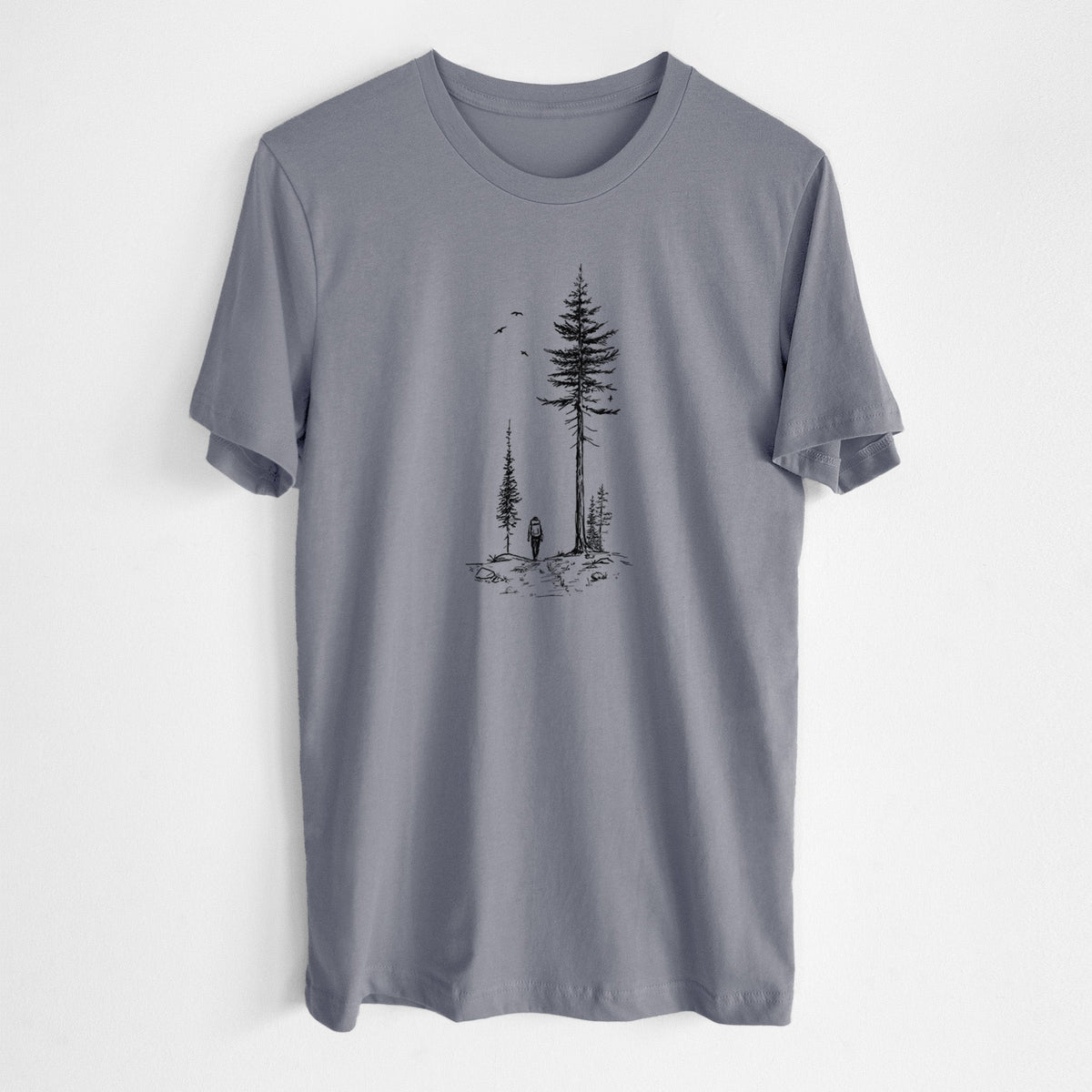 Forest Explorer - Lightweight 100% Cotton Unisex Crewneck