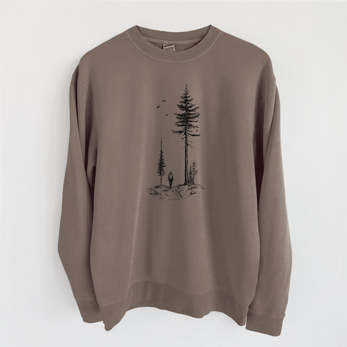 Forest Explorer - Unisex Pigment Dyed Crew Sweatshirt