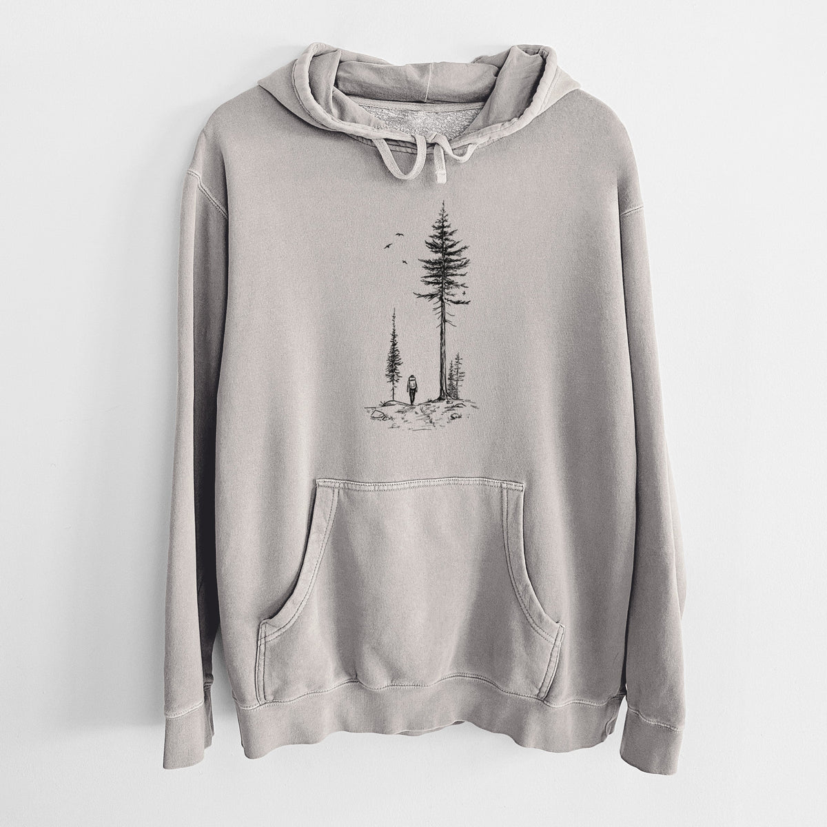 Forest Explorer - Unisex Pigment Dyed Hoodie