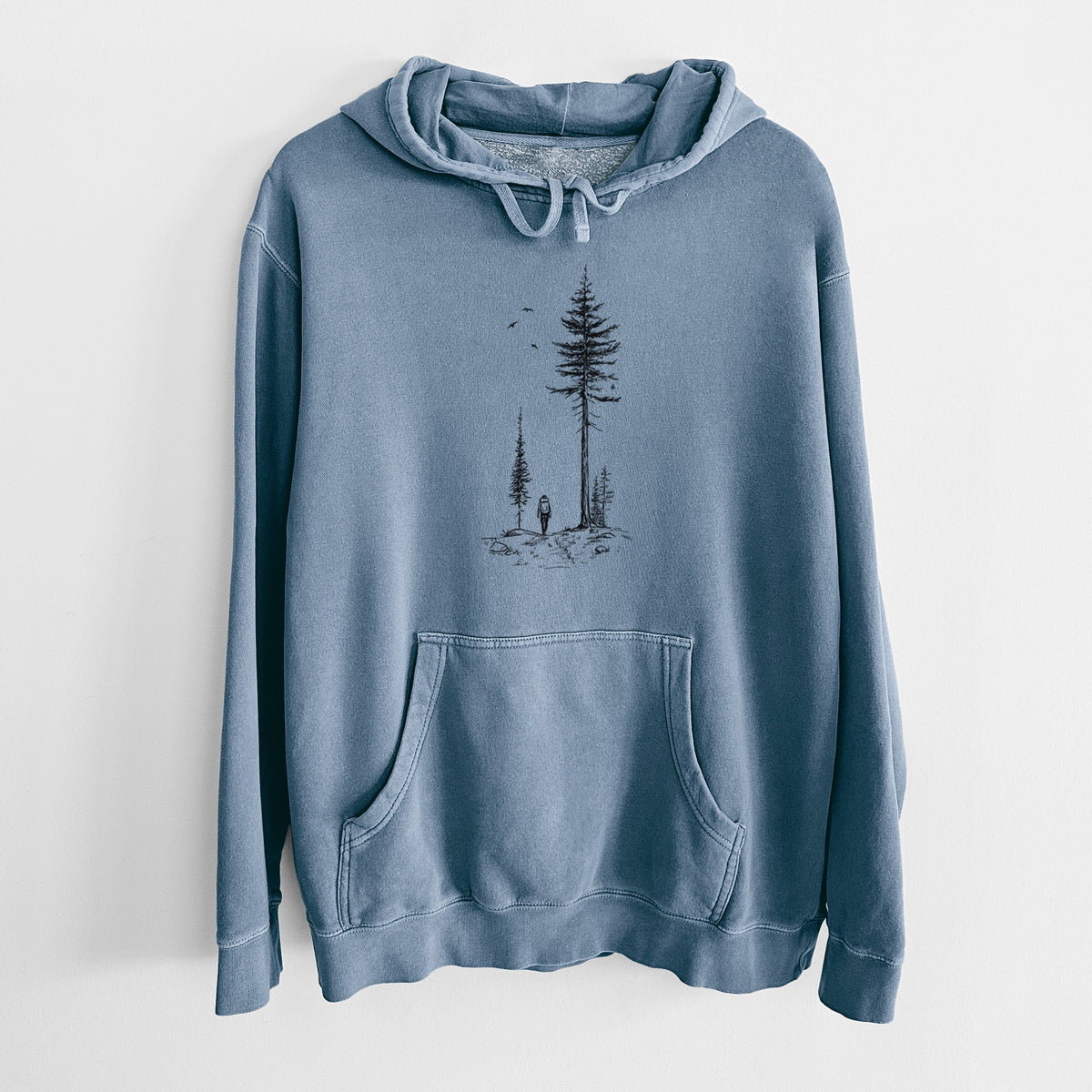 Forest Explorer - Unisex Pigment Dyed Hoodie