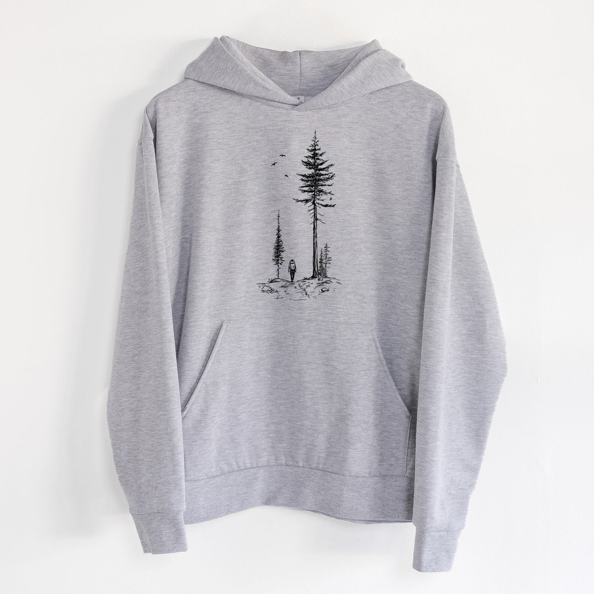 Forest Explorer  - Statement Midweight Hoodie