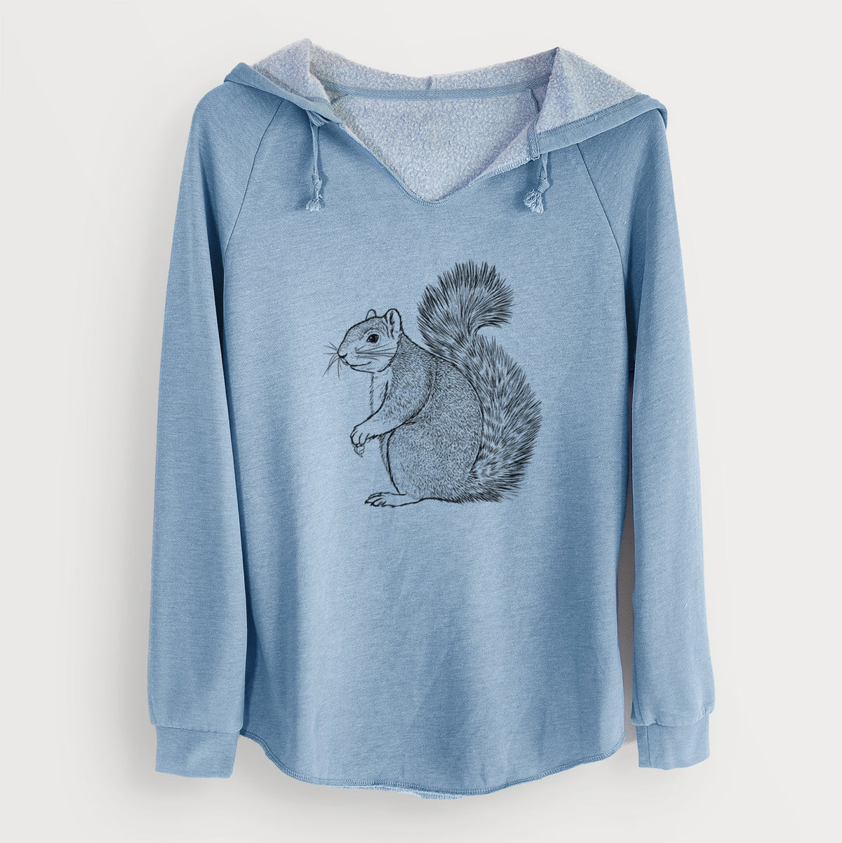 Eastern Fox Squirrel - Sciurus niger - Cali Wave Hooded Sweatshirt
