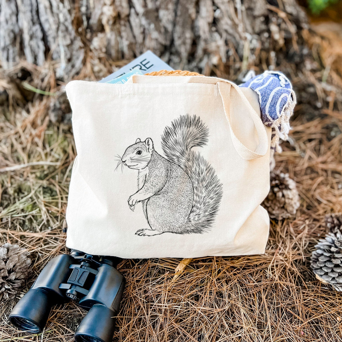 Eastern Fox Squirrel - Sciurus niger - Tote Bag