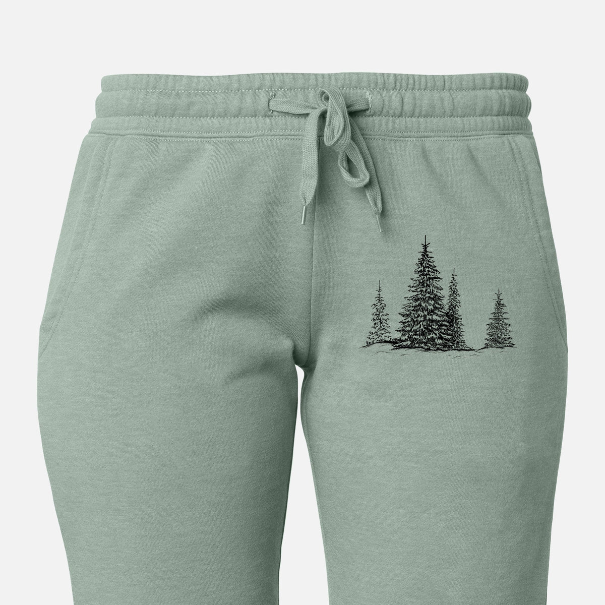 Frosted Evergreens - Women's Cali Wave Jogger Sweatpants
