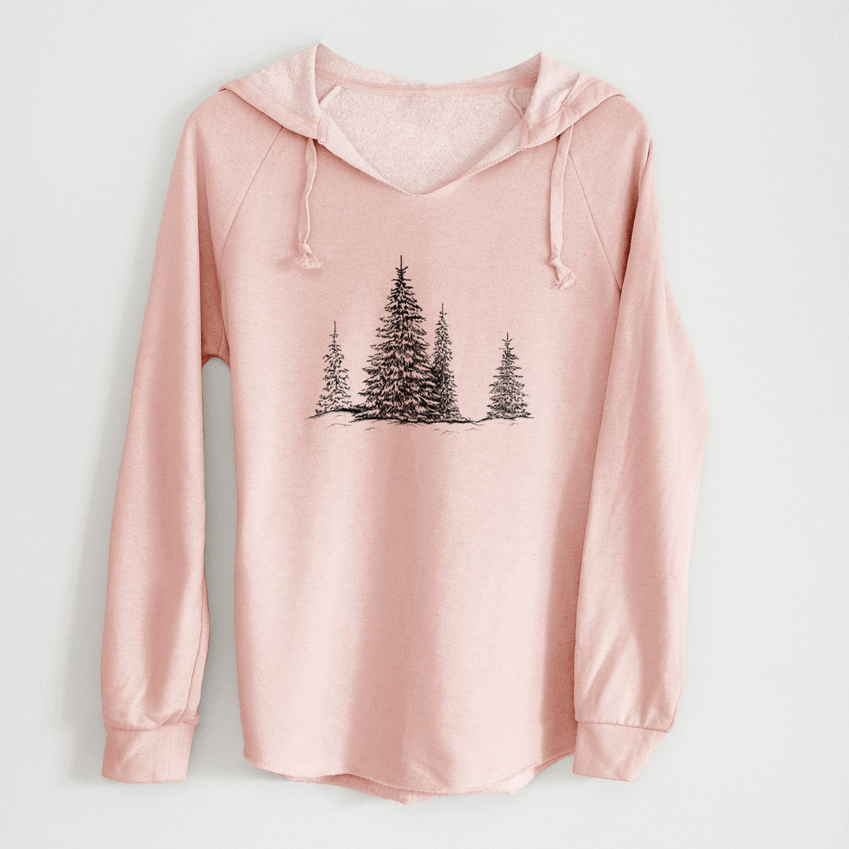Frosted Evergreens - Cali Wave Hooded Sweatshirt