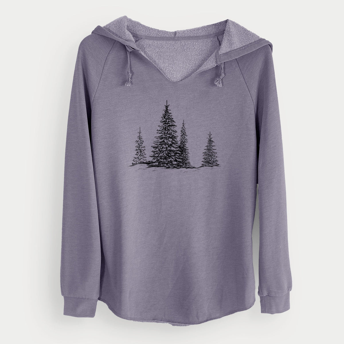Frosted Evergreens - Cali Wave Hooded Sweatshirt