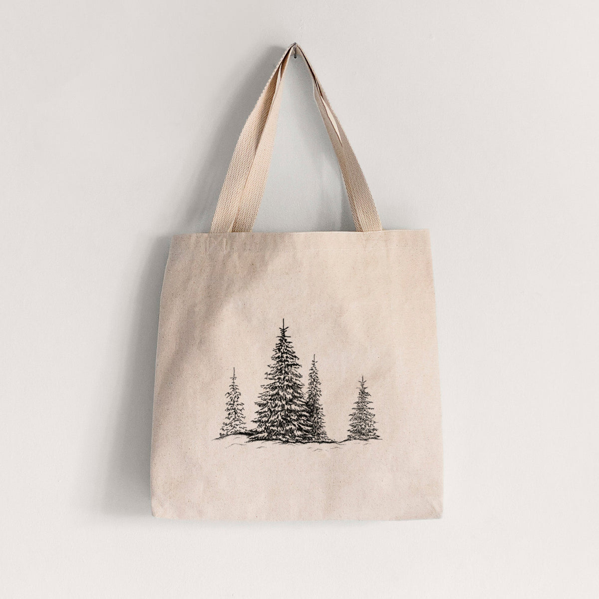 Frosted Evergreens - Tote Bag