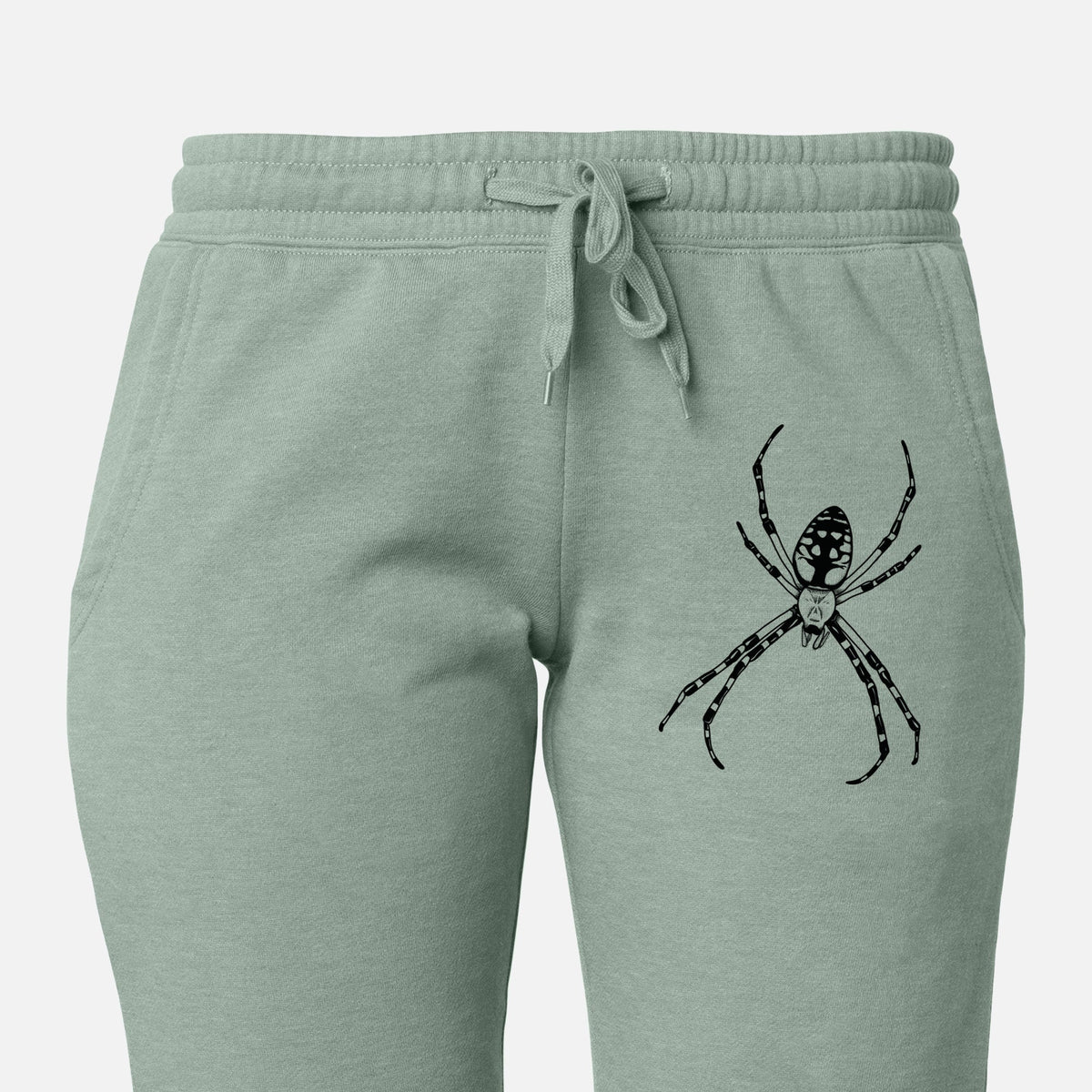 Argiope aurantia - Yellow Garden Spider - Women's Cali Wave Jogger Sweatpants