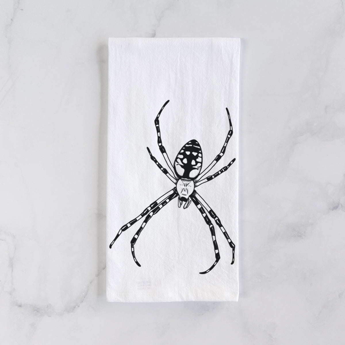 Argiope aurantia - Yellow Garden Spider Tea Towel