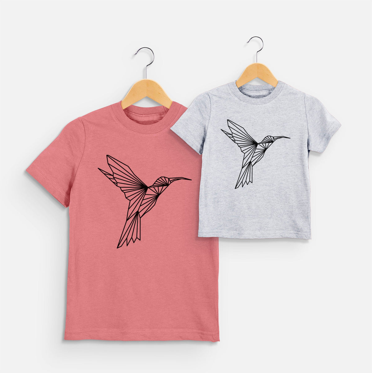 Geometric Hummingbird - Toddler/Youth Shirt