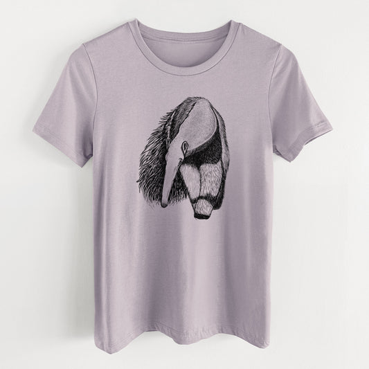 Giant Anteater - Myrmecophaga tridactyla - Women's Lightweight Relaxed Fit 100% Cotton Crewneck