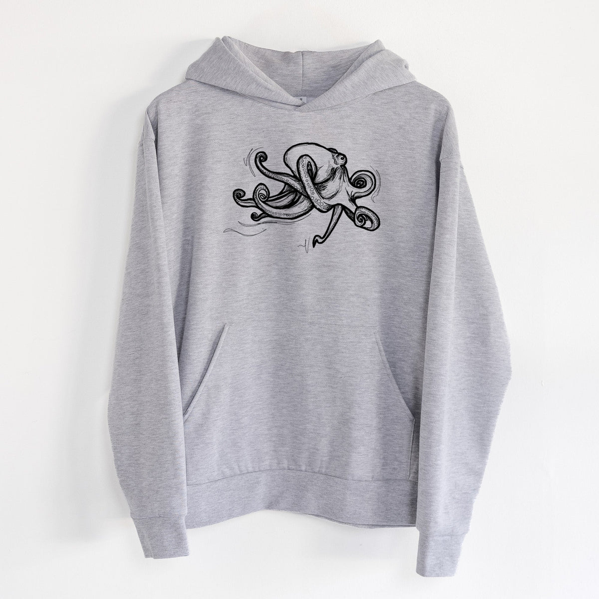 Giant Pacific Octopus  - Statement Midweight Hoodie