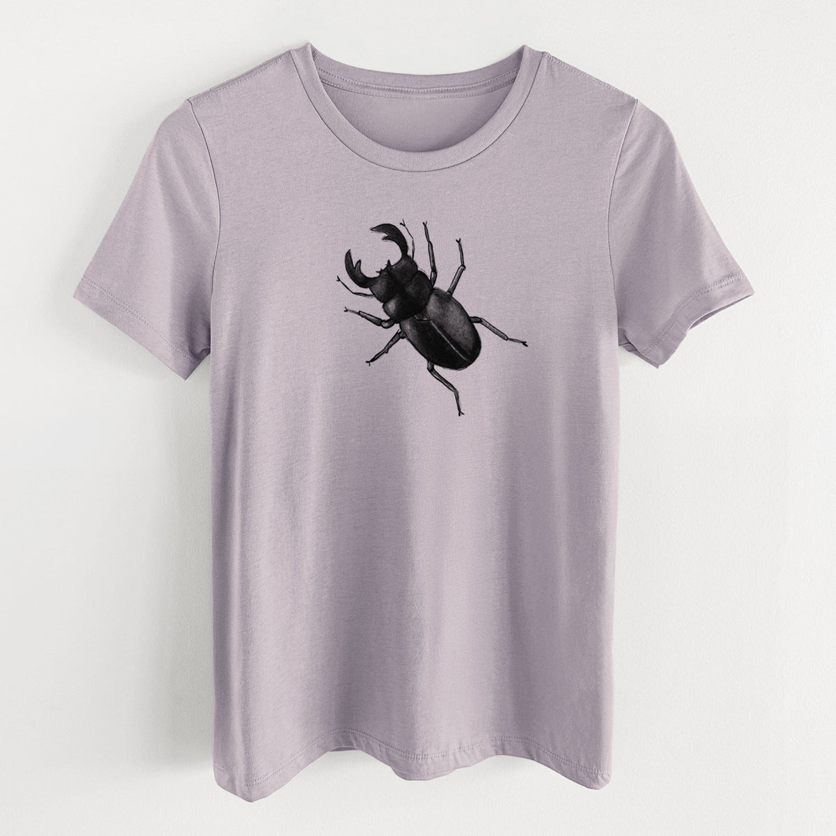 Dorcus titanus - Giant Stag Beetle - Women's Lightweight Relaxed Fit 100% Cotton Crewneck