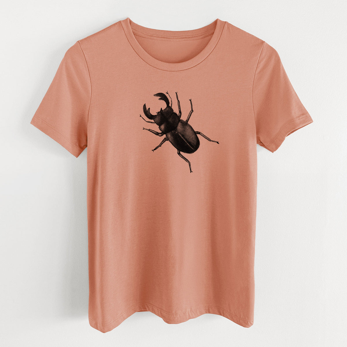 Dorcus titanus - Giant Stag Beetle - Women's Lightweight Relaxed Fit 100% Cotton Crewneck