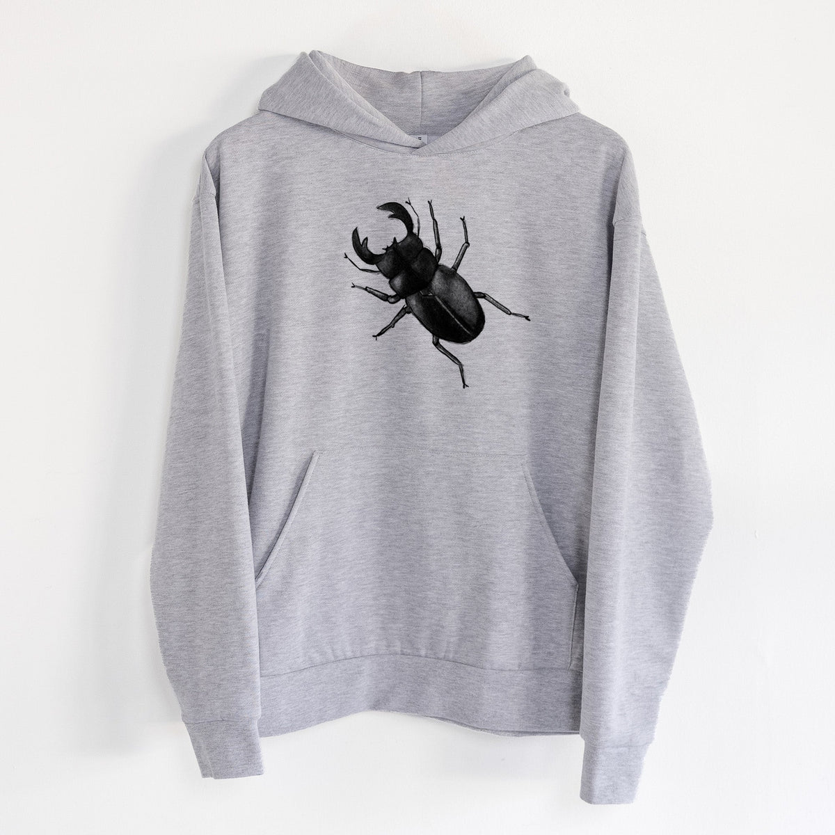 Dorcus titanus - Giant Stag Beetle  - Statement Midweight Hoodie
