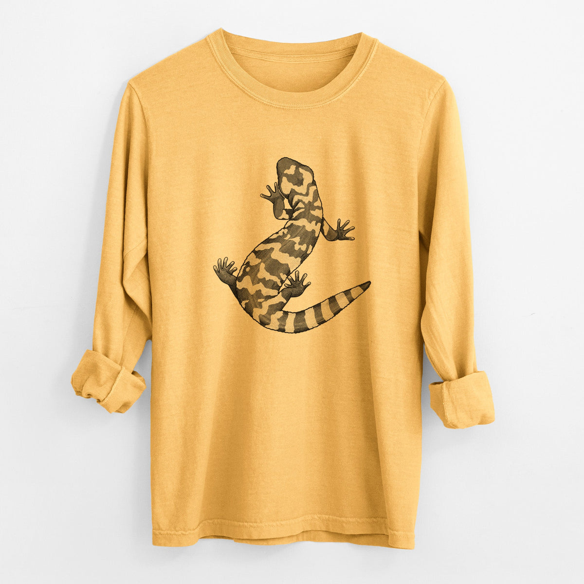 Gila Monster - Heloderma suspectum - Unisex Comfort Colors 100% Cotton Long Sleeve