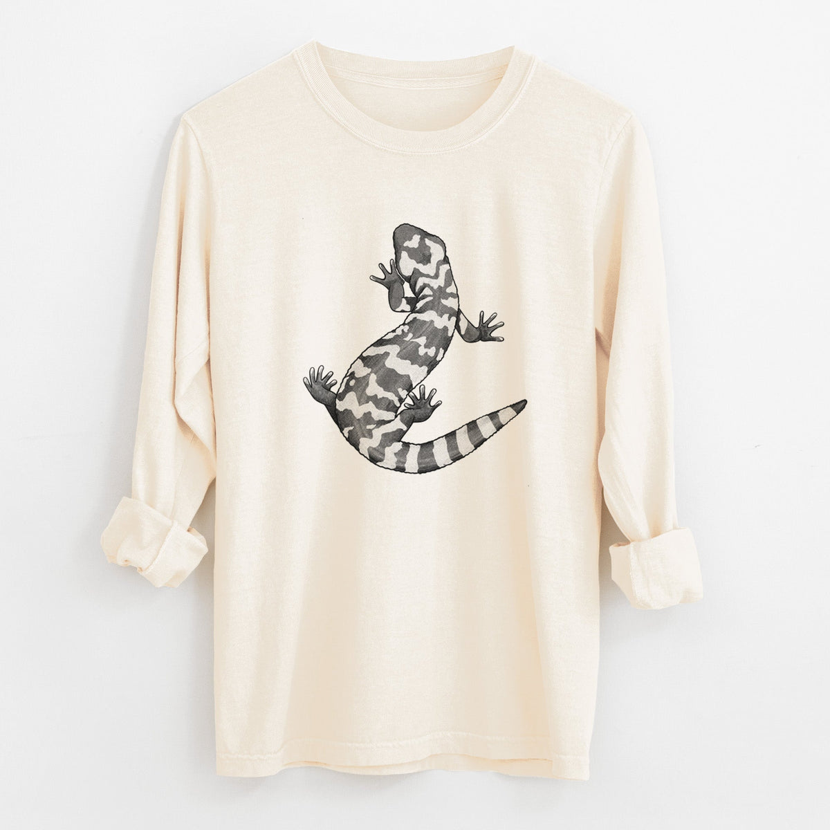 Gila Monster - Heloderma suspectum - Unisex Comfort Colors 100% Cotton Long Sleeve