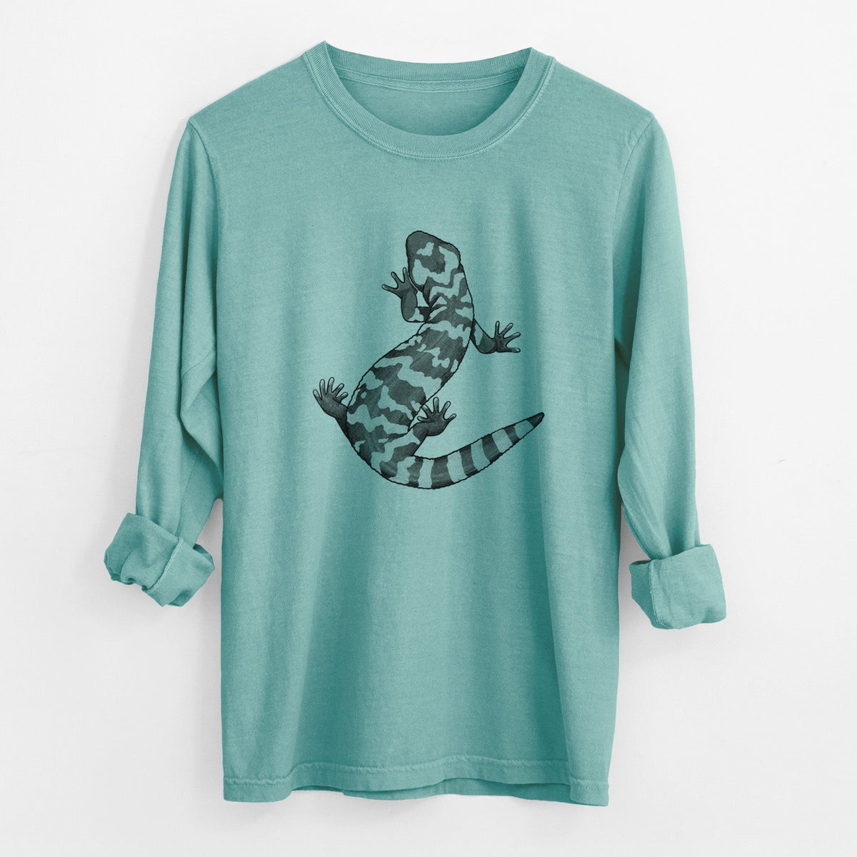 Gila Monster - Heloderma suspectum - Unisex Comfort Colors 100% Cotton Long Sleeve
