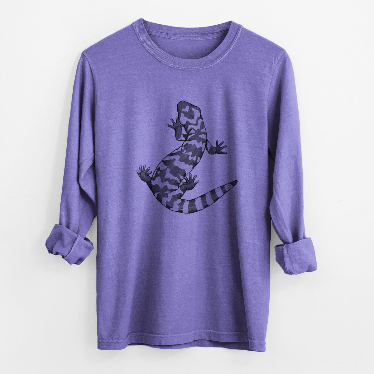 Gila Monster - Heloderma suspectum - Unisex Comfort Colors 100% Cotton Long Sleeve
